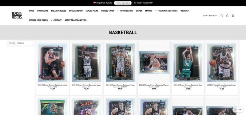 Basketball Einzelkarten kaufen bei Tradesandthis